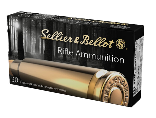 SB 222 REM 50GR SP 20/60 - Ammunition